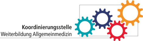Logo der Koordinierungsstelle Allgemeinmedizin Hessen, das den gleichnamigen Schriftzug zeigt.